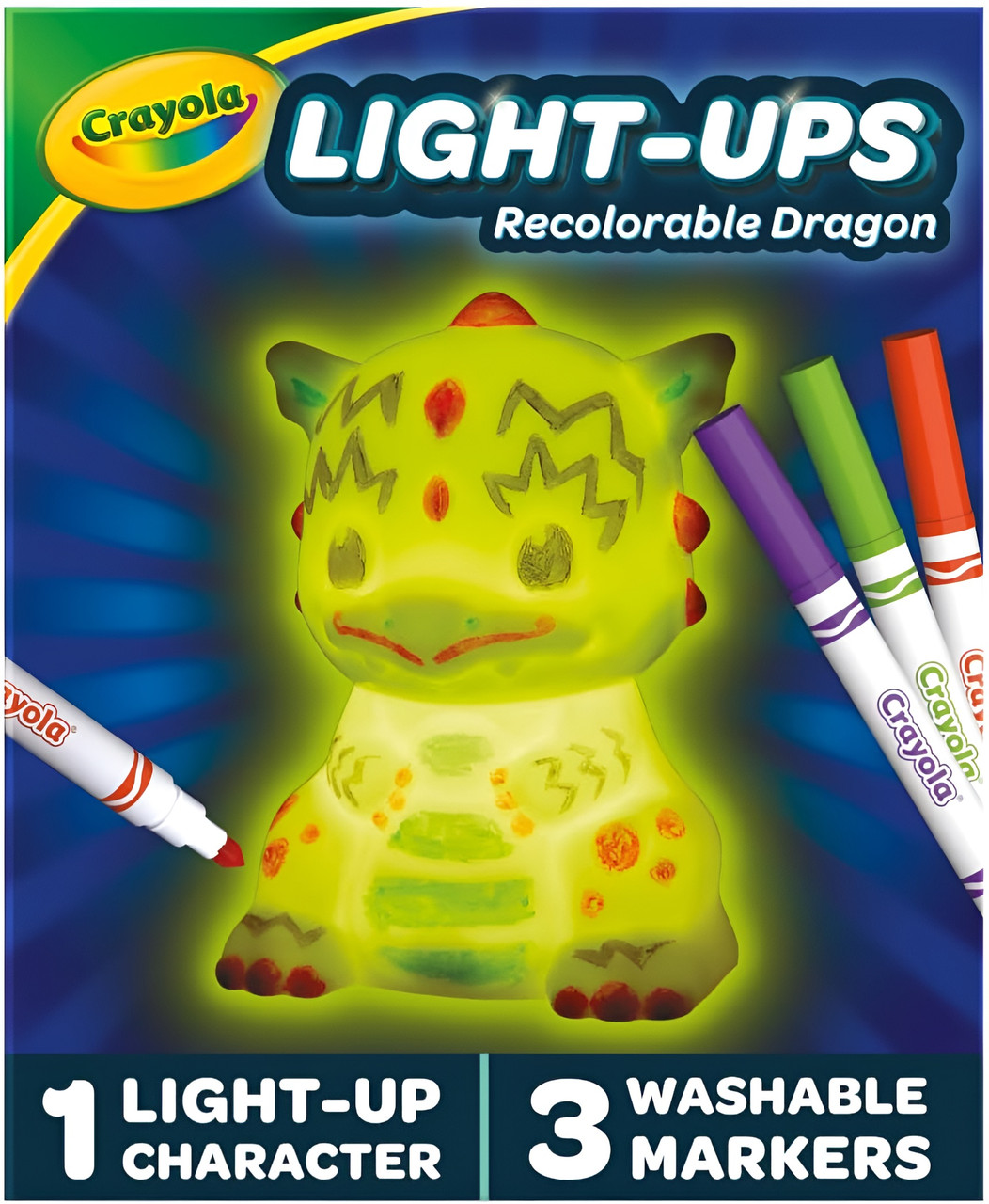 Crayola Light-Ups Recolourable Dragon