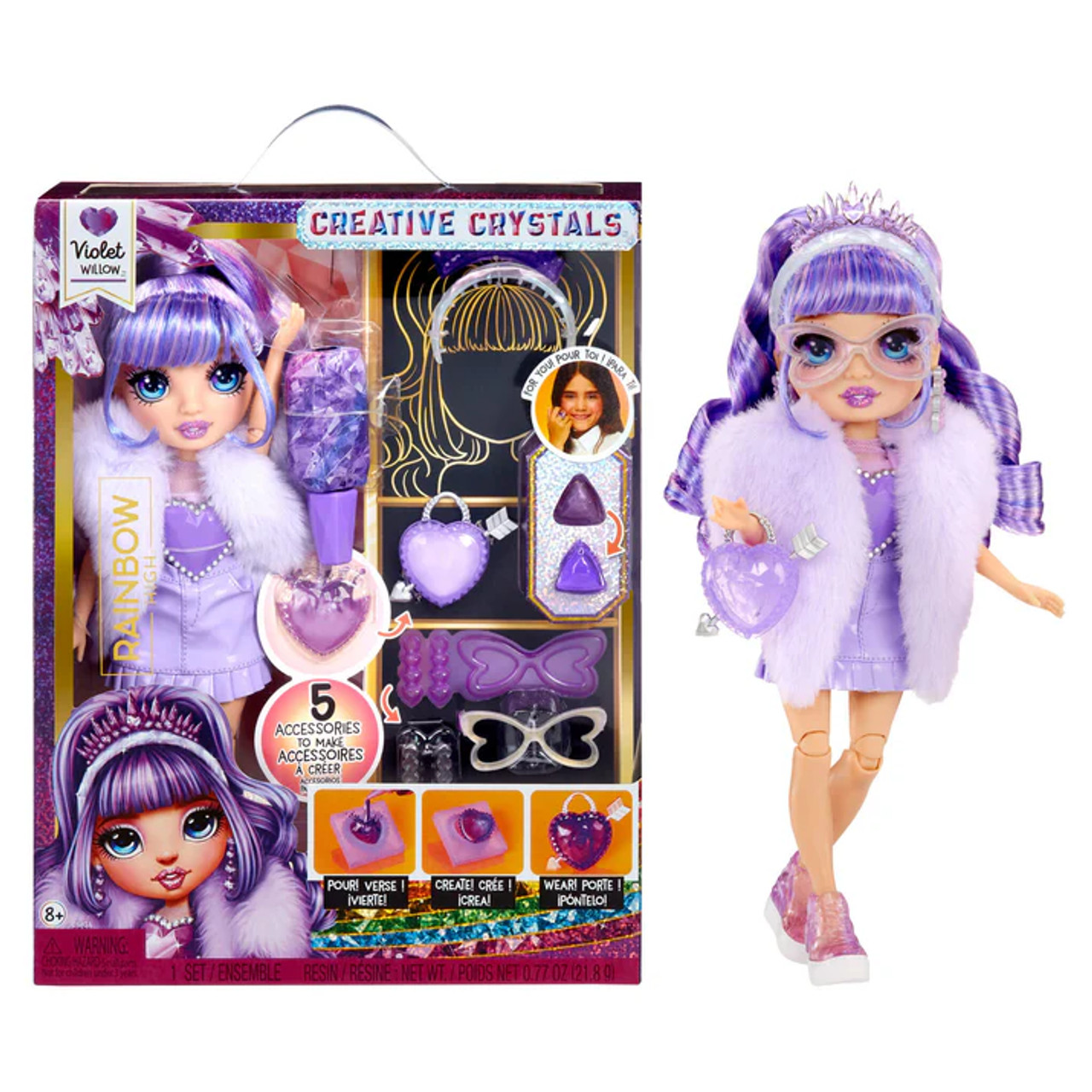Rainbow High Creative Crystals Fashion Doll Series Rainbow High Creative Crystals Fashion Doll Series