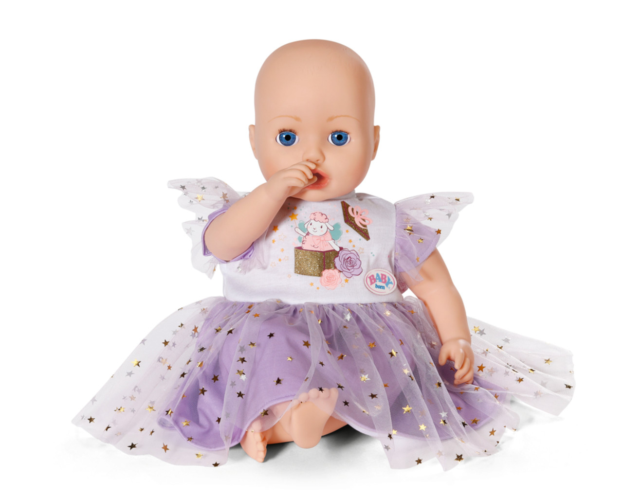 Baby Born Lilac Tutu Dress 43cm Doll Dress