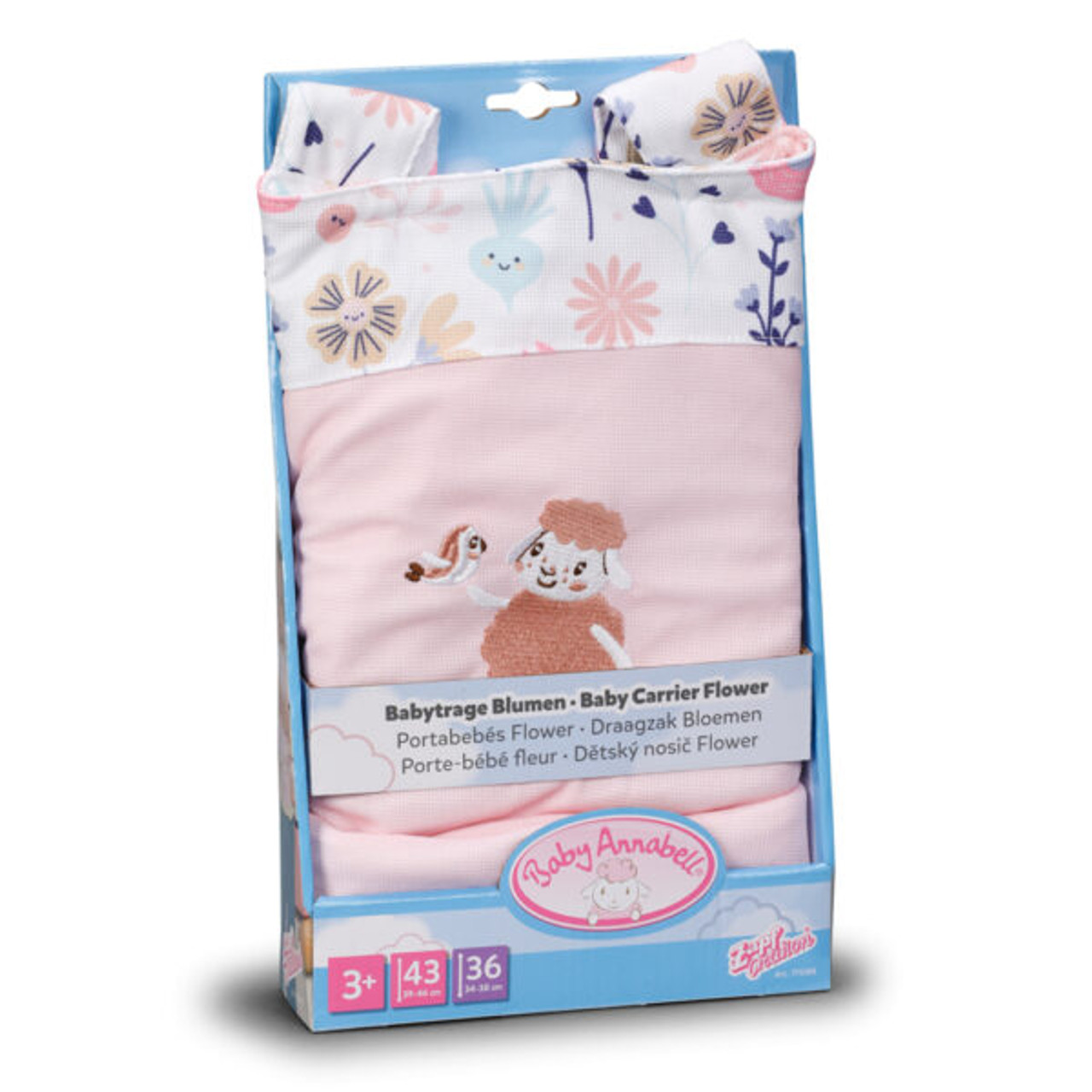 Baby Born Baby Carrier Flower Doll carrier