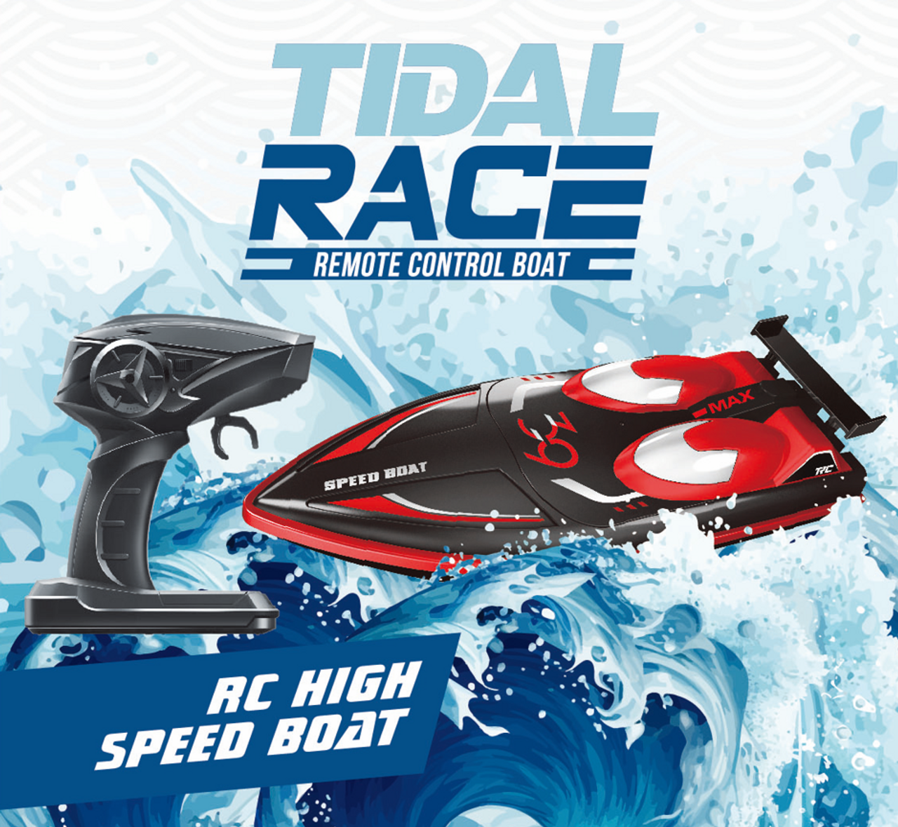 Tidal Race RC High Speed Boat