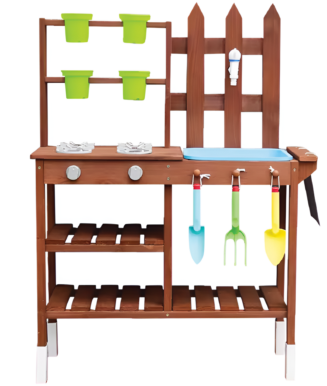 Backyard Blitz Wooden Simple Mud Kitchen  Backyard Blitz Wooden Simple Mud Kitchen