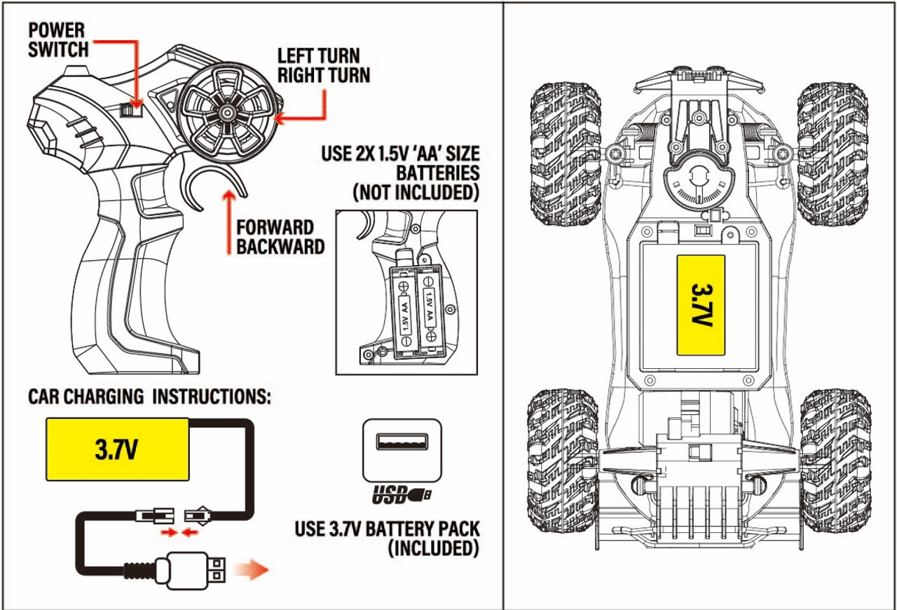 DriftWay RC Storm 4WD