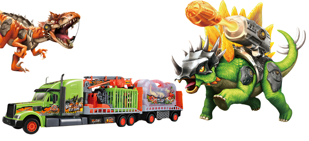 Dinosaur Truck Hauler 90cm Dinosaur Truck Hauler 90cm