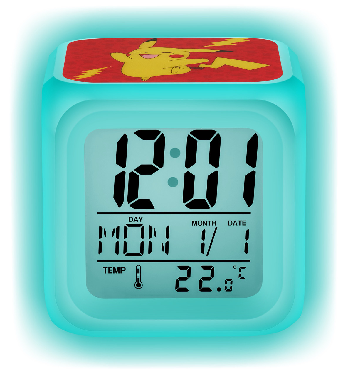 Pokemon LED Glo Alarm Clock