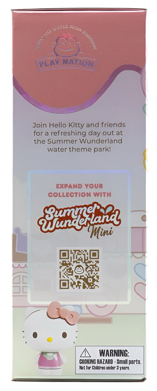 Hello Kitty YuMe Blocks Summer Wunderland Series - Hello Kitty Donut Ship Hello Kitty YuMe Blocks Summer Wunderland Series - Hello Kitty Donut Ship