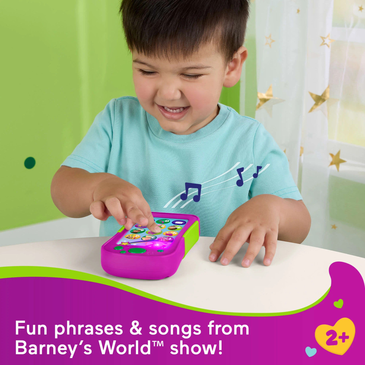 Fisher-Price Barney's World Hey Barney Musical Phone