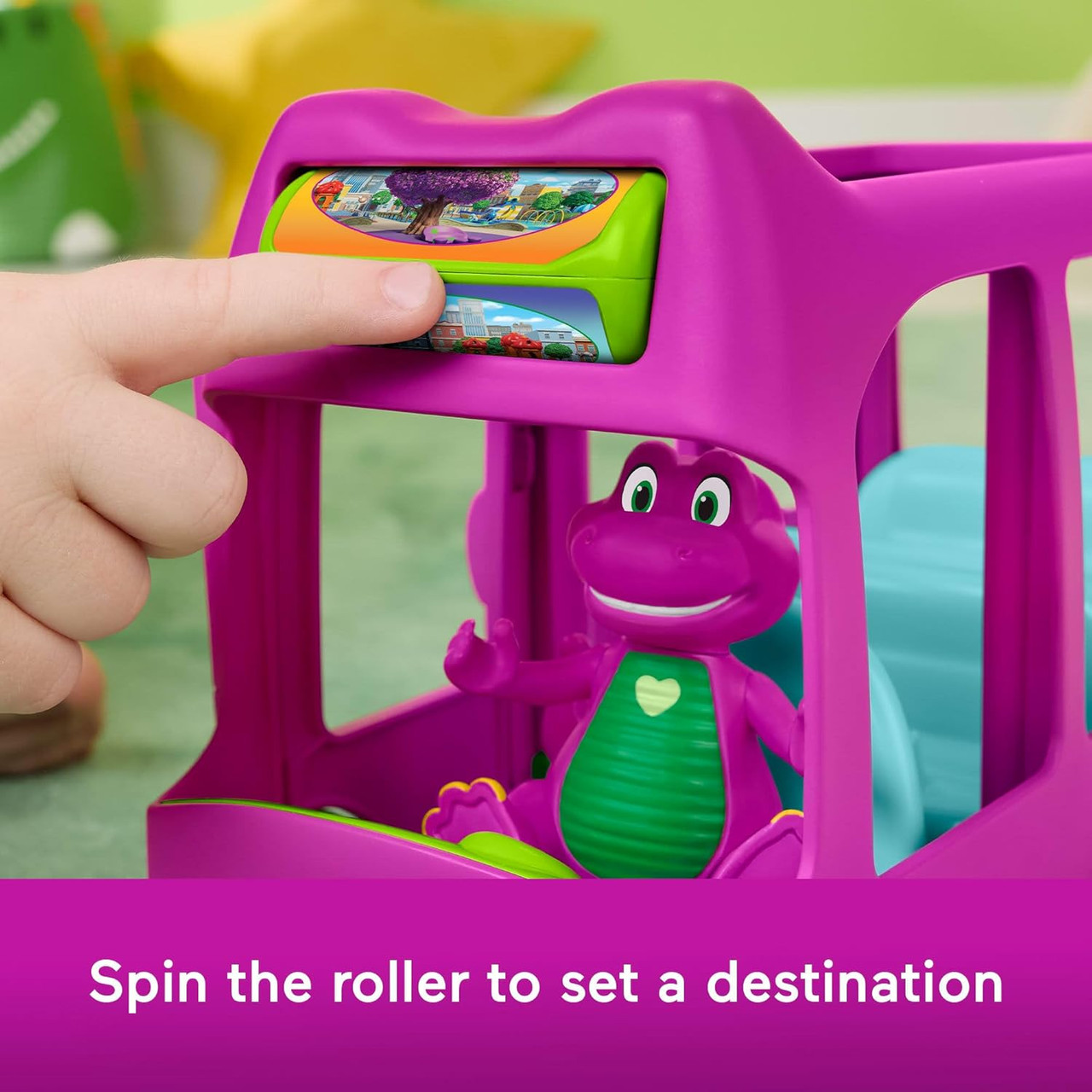 Fisher-Price Barney's World Adventure Bus