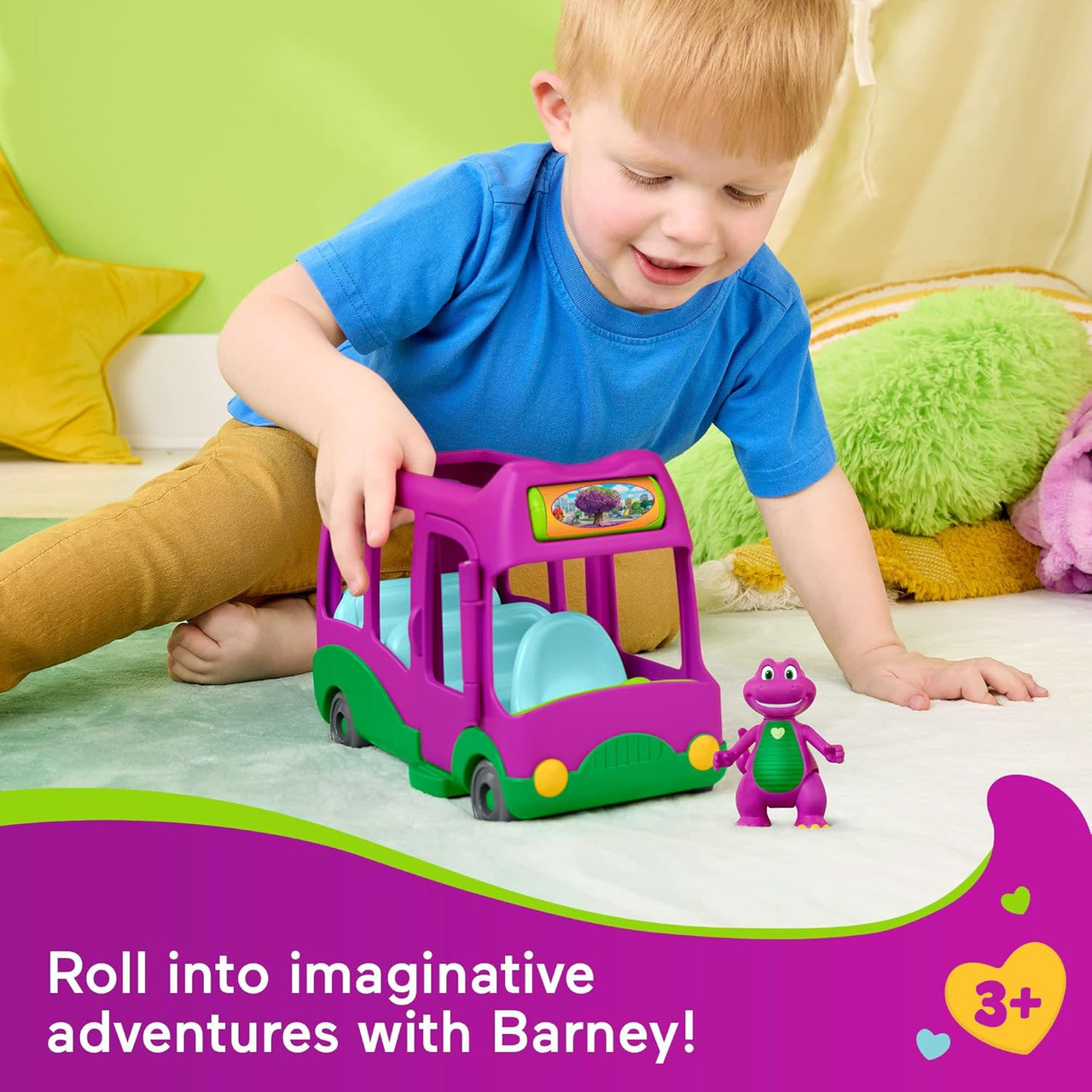 Fisher-Price Barney's World Adventure Bus