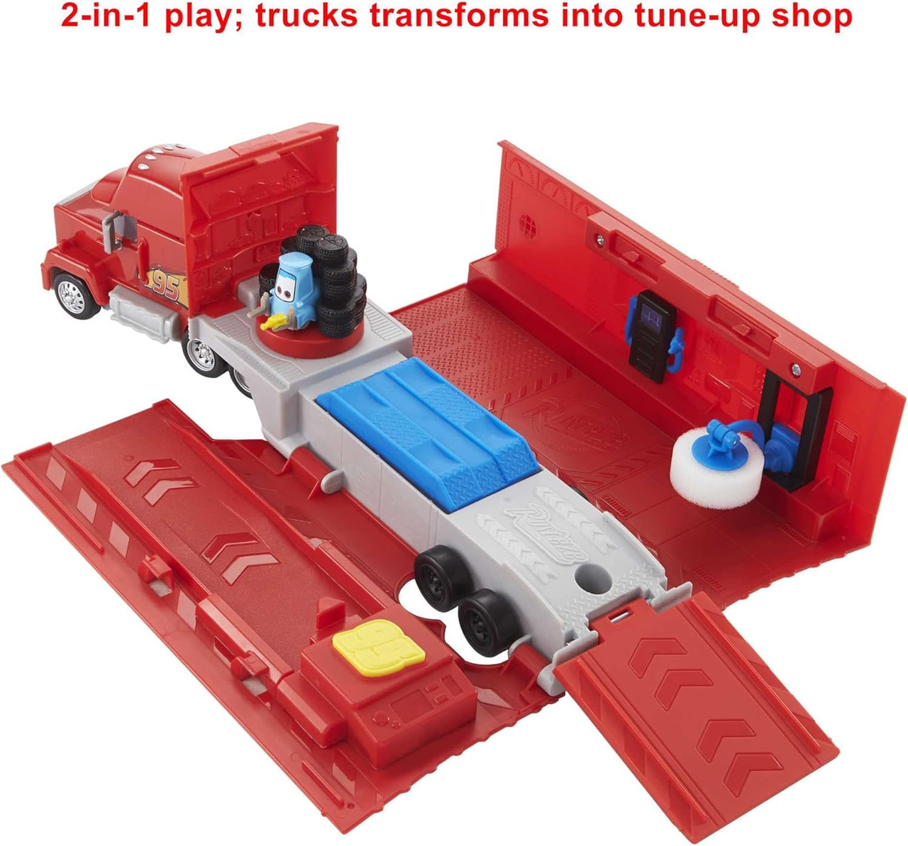 Disney Cars Transforming Mack Playset