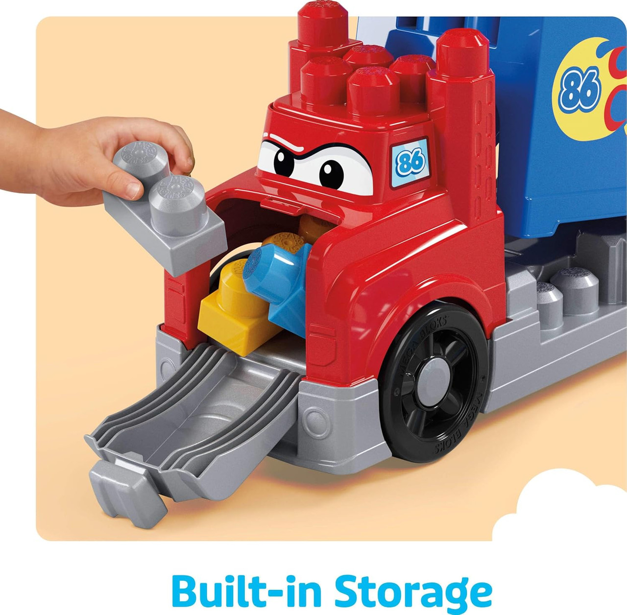 MEGA BLOKS First Builders Build & Race Rig