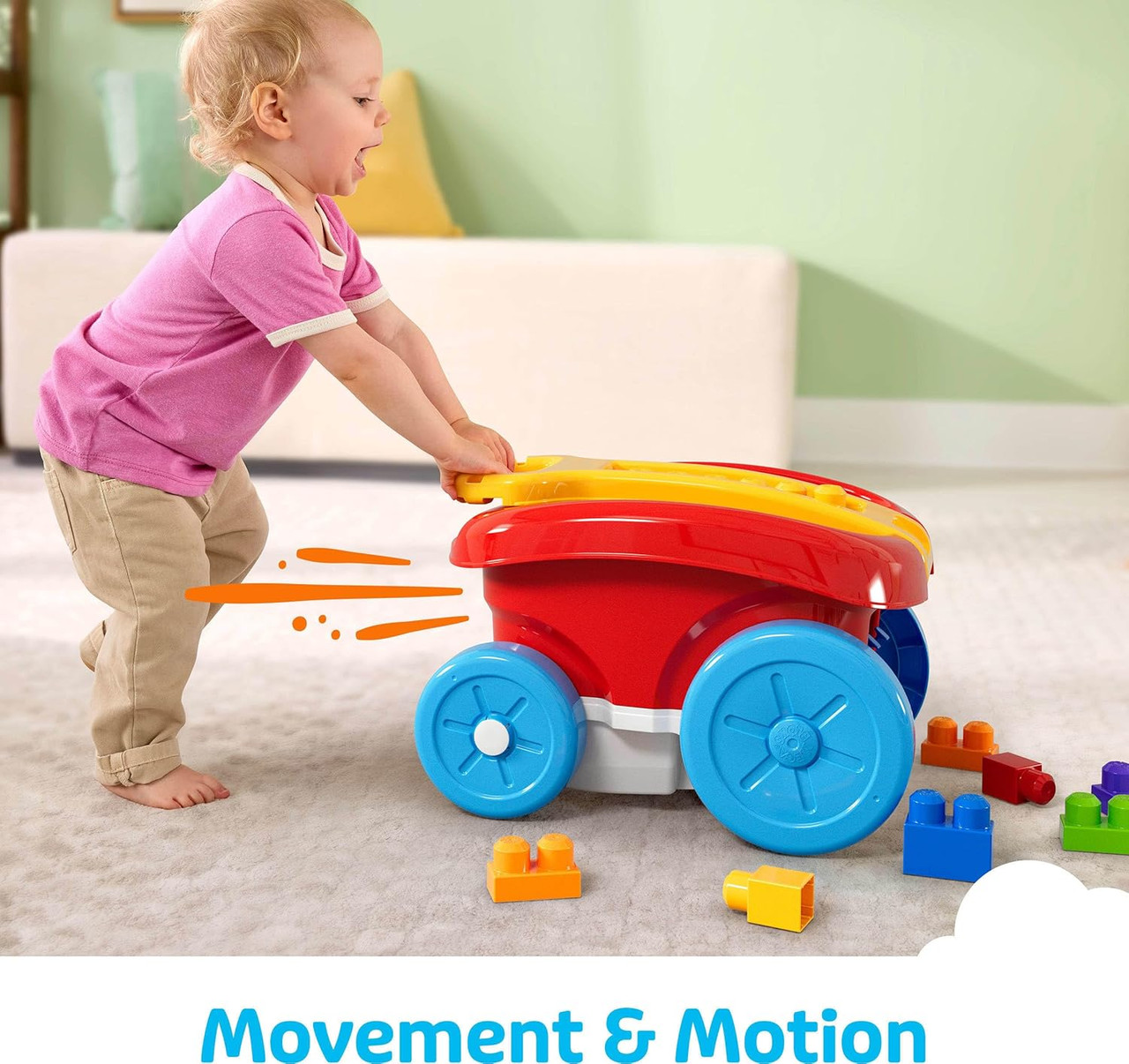 MEGA BLOKS First Builders Toddler Building Toy