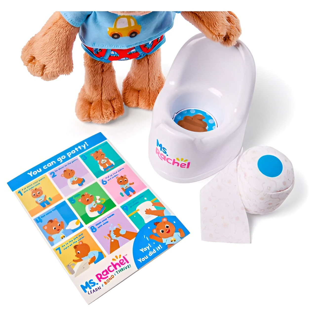 Ms Rachel Bean Potty Playset