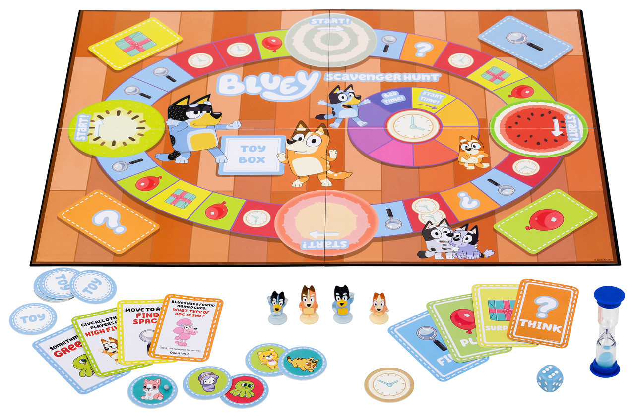 Bluey - Scavenger Hunt Game