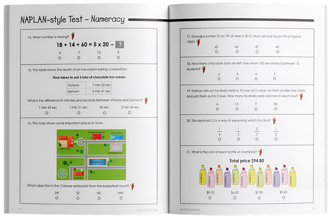 Year 5 NAPLAN-style Practice Tests Year 5 NAPLAN-style Practice Tests