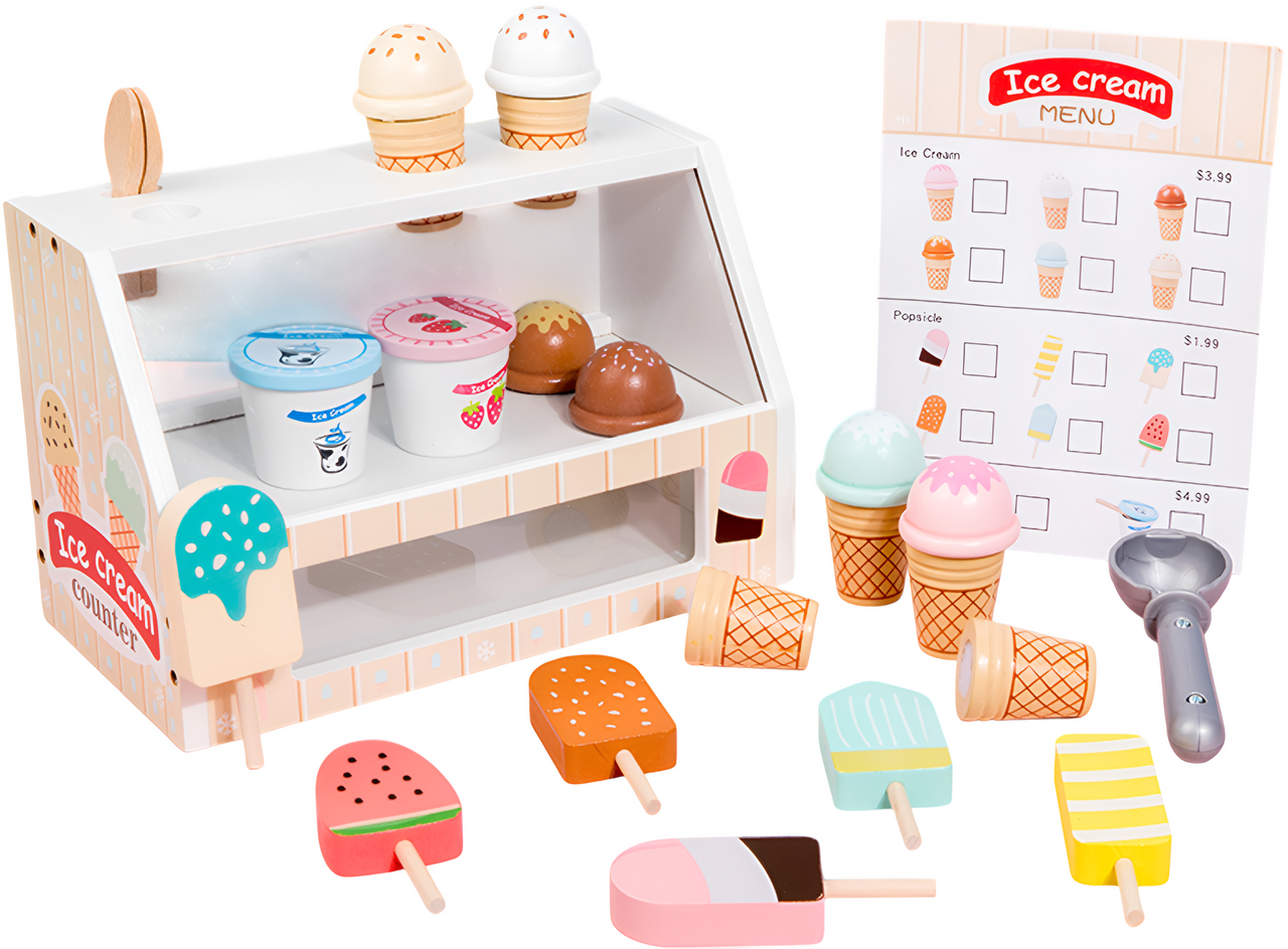 Wonder Co Sweet Treats Ice Cream Counter 