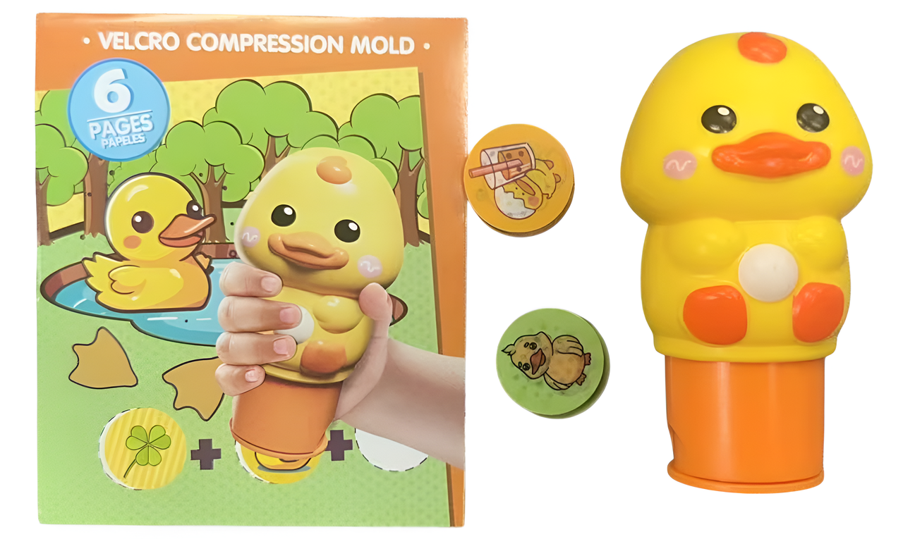 Magic Duck Sticker & Stamper Book 