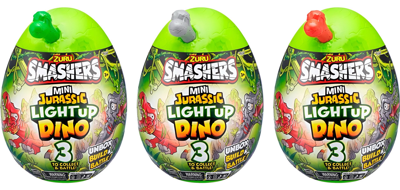 Smashers - Jurassic Light Up Dino Egg Mini Series 1