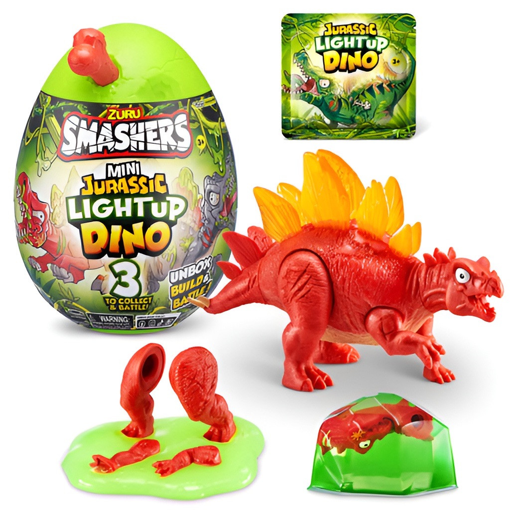 Smashers - Jurassic Light Up Dino Egg Mini Series 1