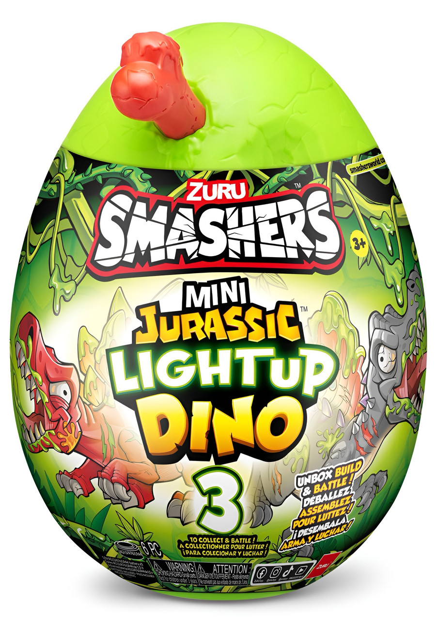 Smashers - Jurassic Light Up Dino Egg Mini Series 1