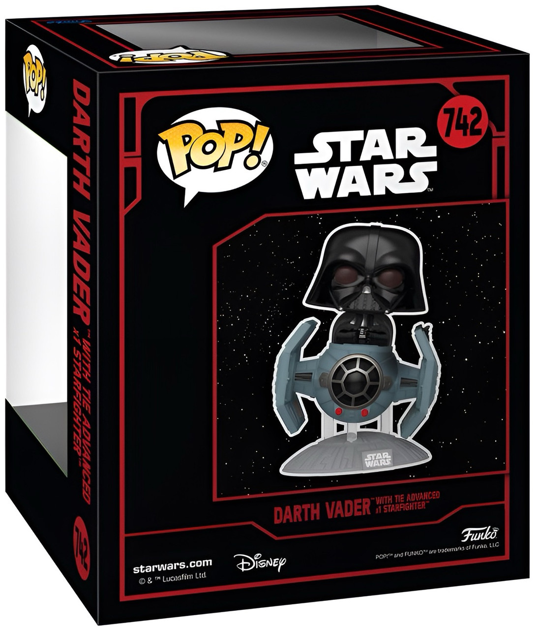 Star Wars: Darkside - Darth Vader with TIE Advanced x1 Starfighter Pop! Ride Star Wars: Darkside - Darth Vader with TIE Advanced x1 Starfighter Pop! Ride