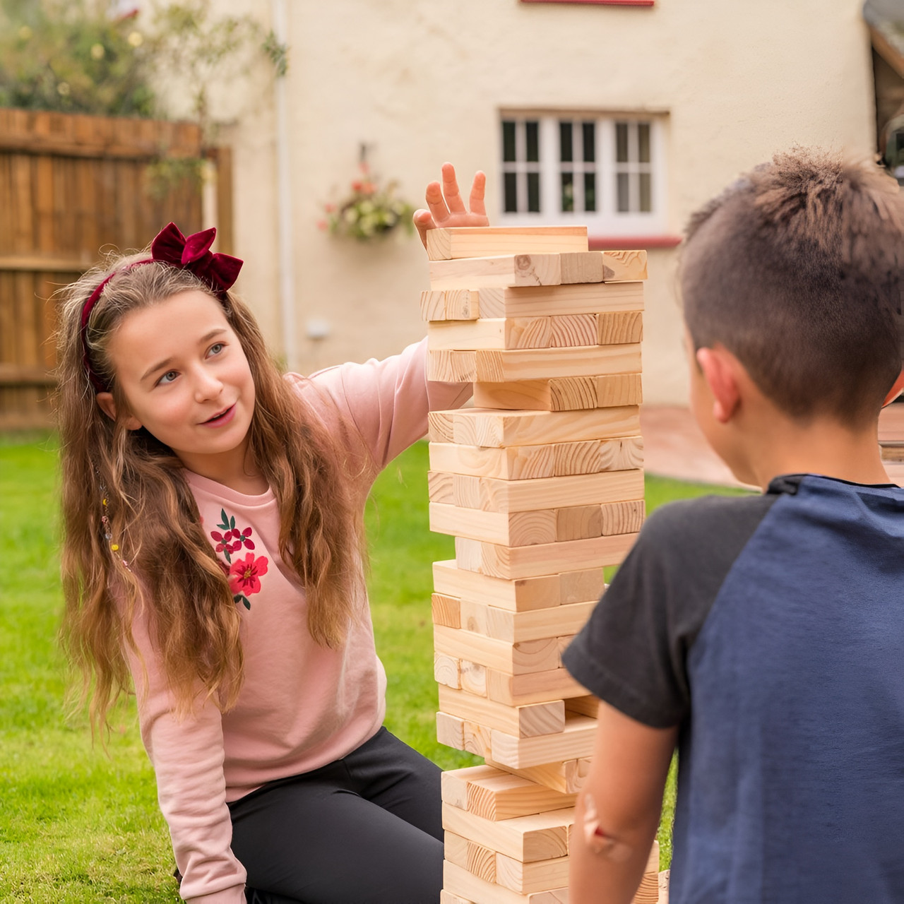 Go Play! Garden Games Giant Stack 'N' Fall