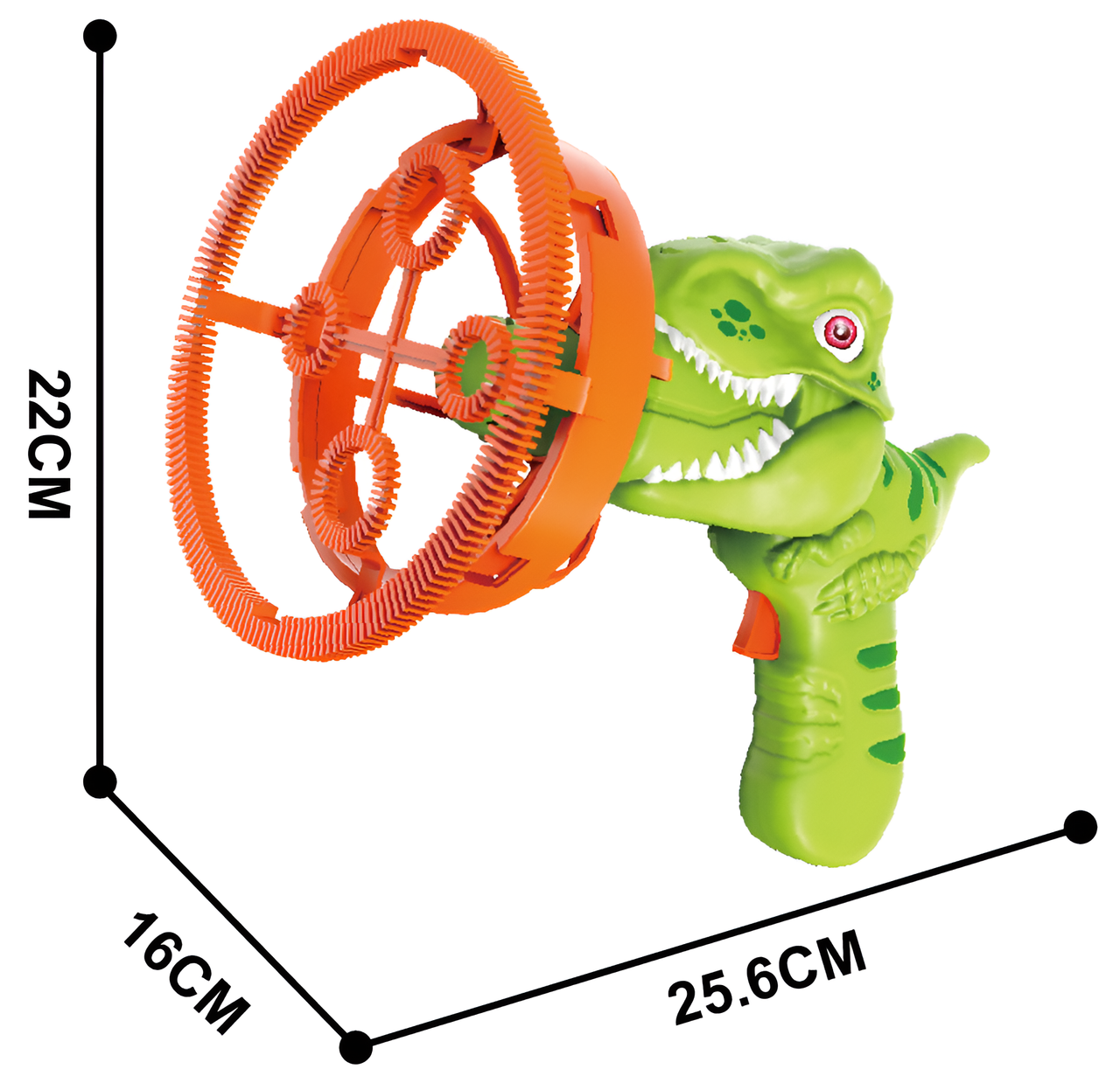 Dinosaur Bubble Gun 