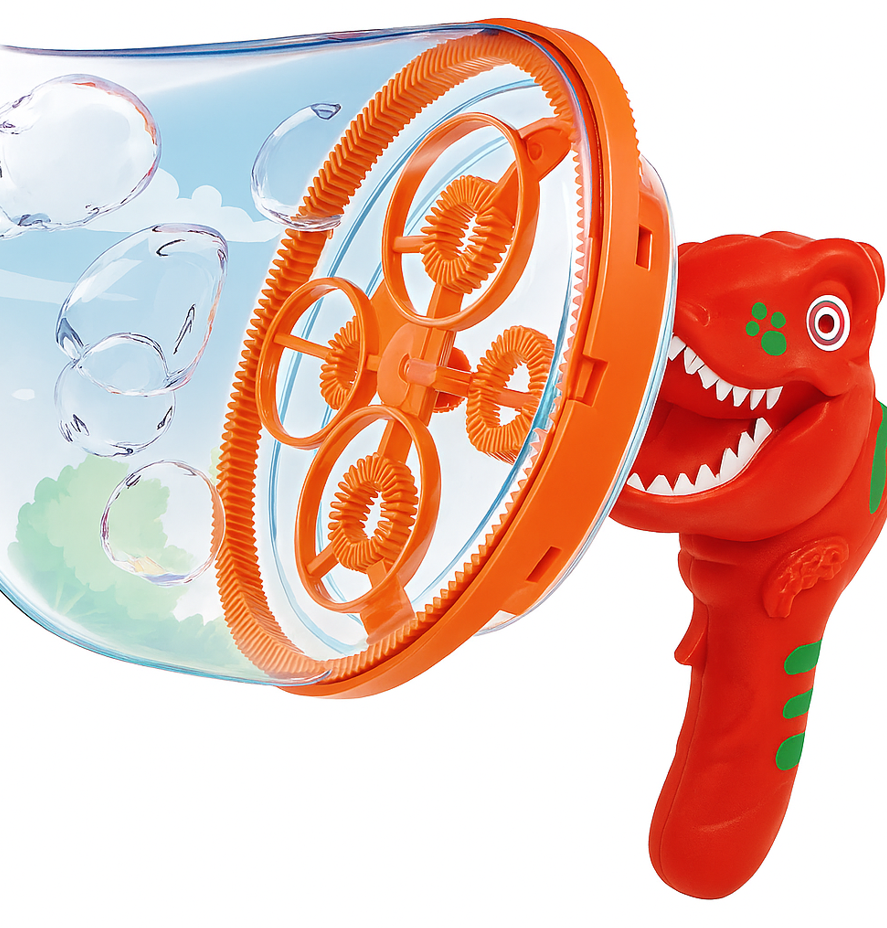 Dinosaur Bubble Gun 