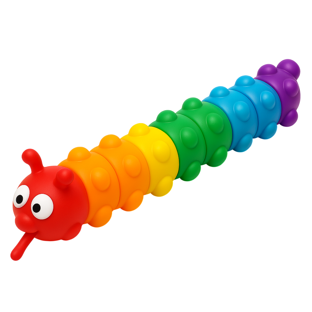 Strechy Colourful Caterpillar