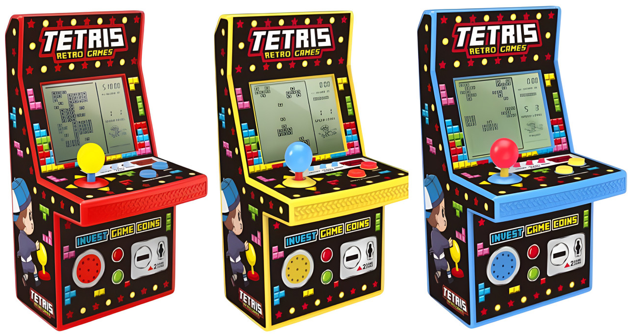 Large Arcade Puzzle Tetris Game Machine 