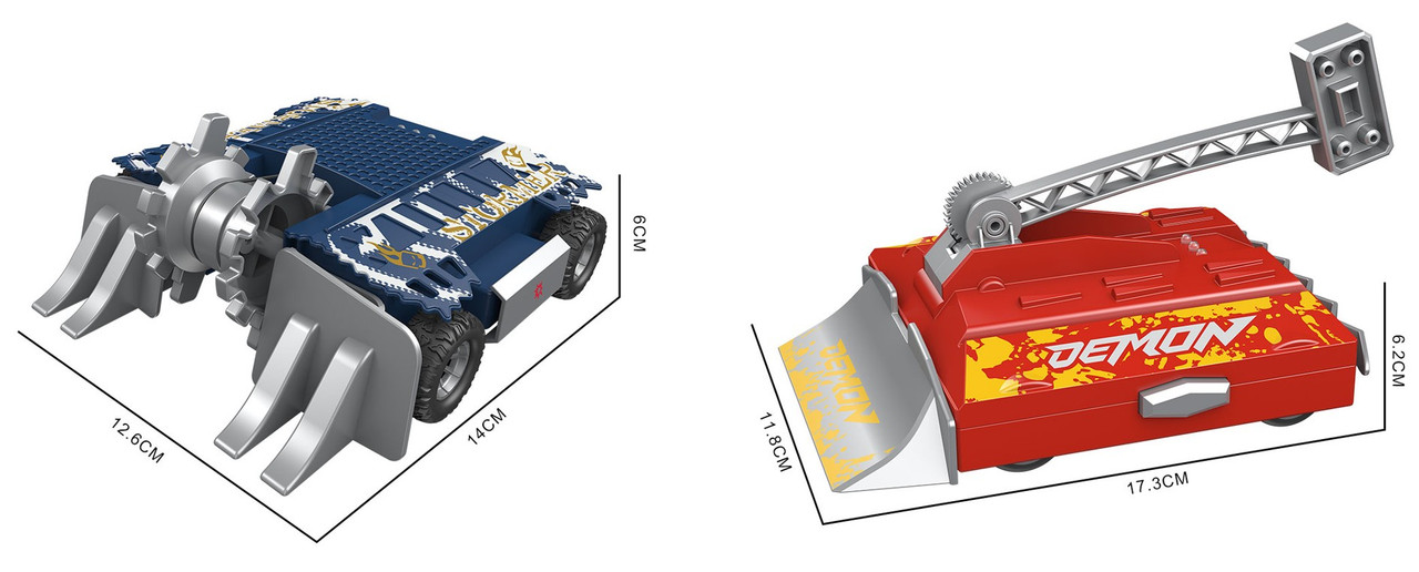Ultrabots Four-wheel Drive Remote Control Fighting Robot 