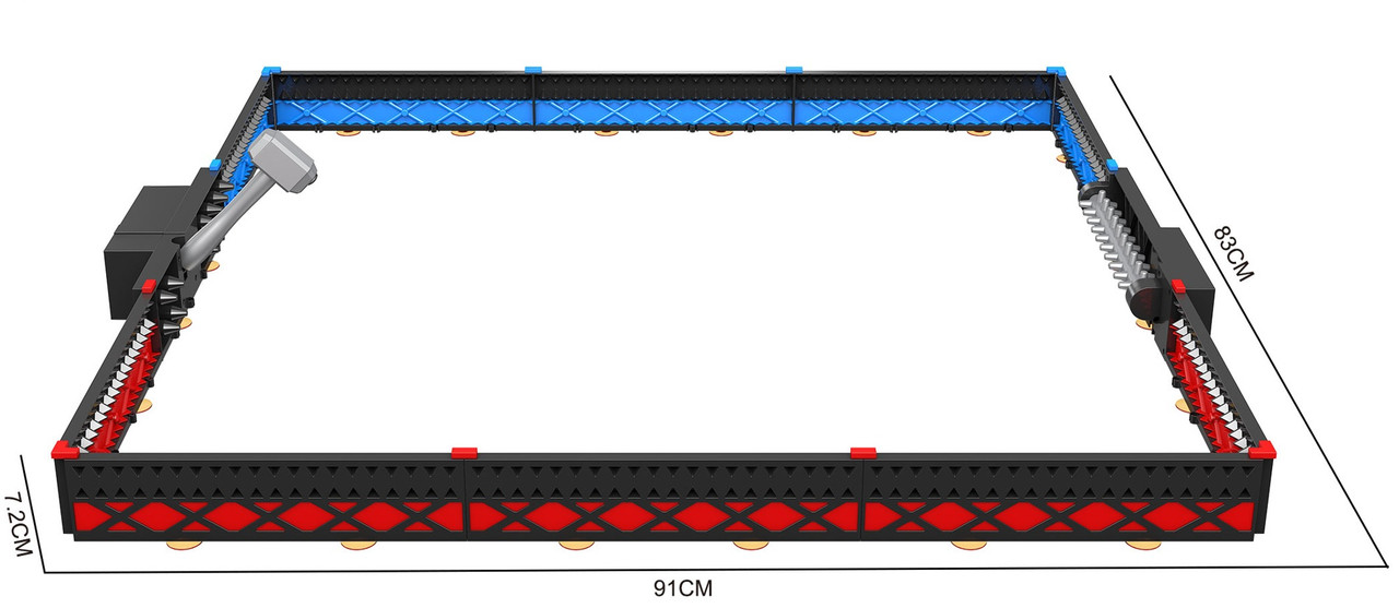 Ultrabots Four-wheel Drive Remote Control Fighting Robot 