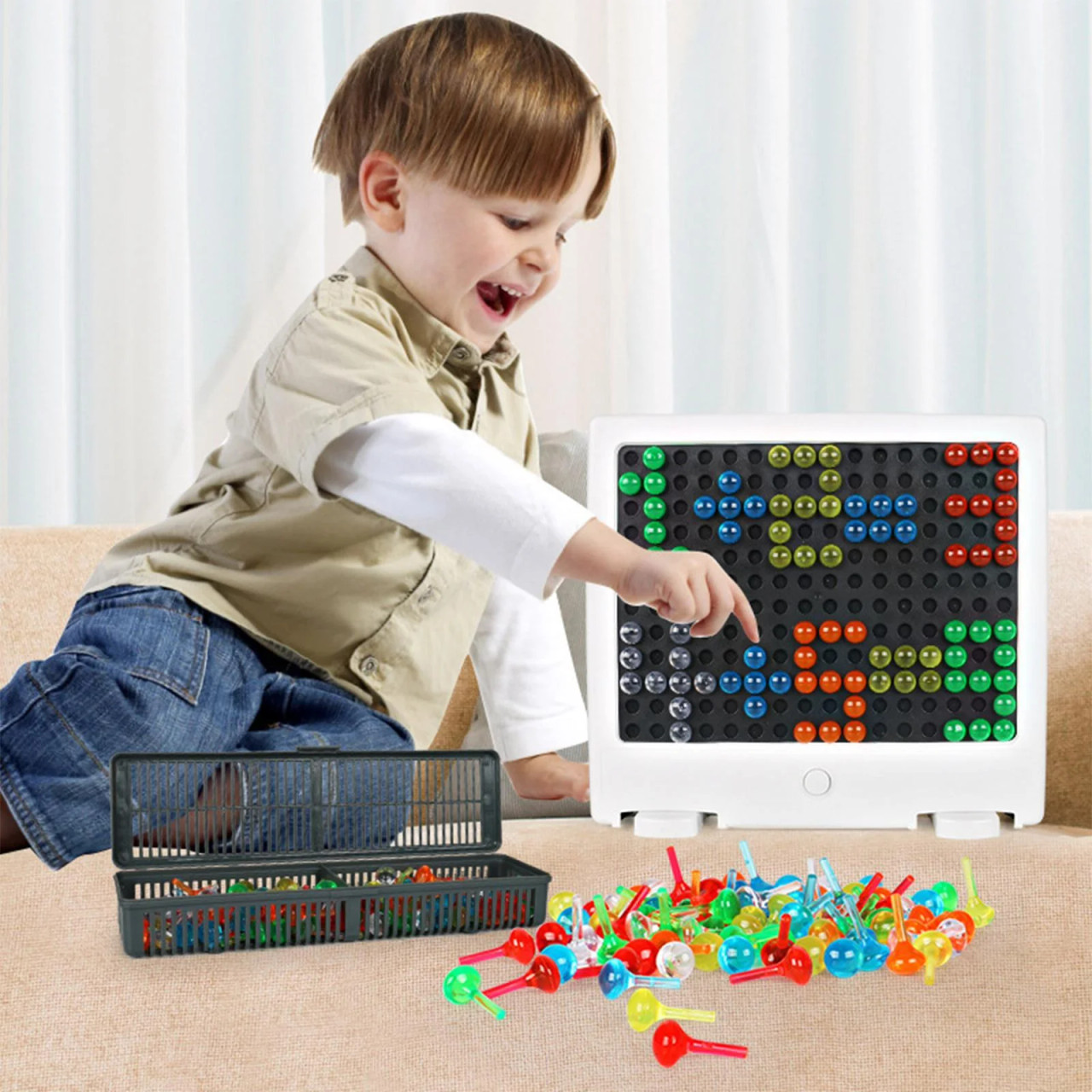 Creative Luminous Splicing Bead Board