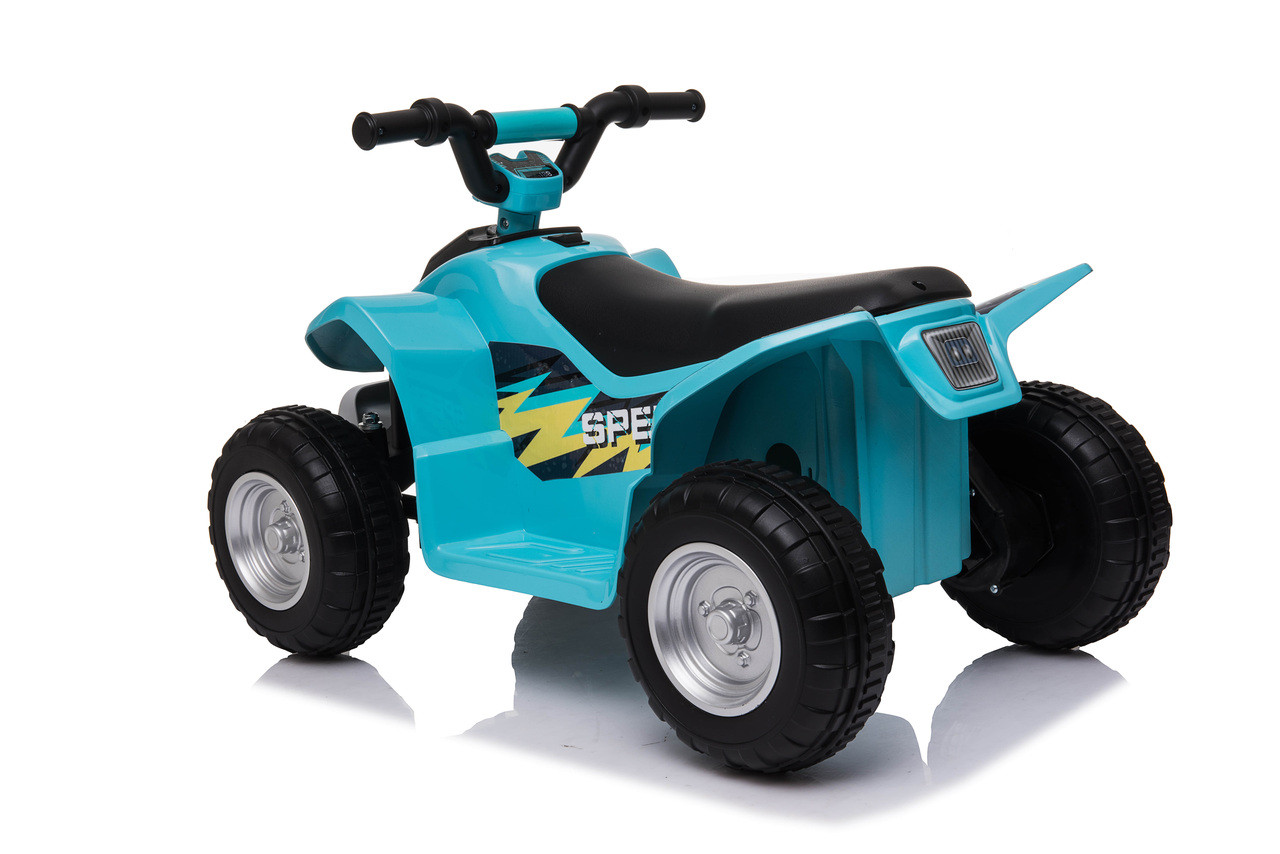 Kids 6V Electric ATV Quad Rechargeable Battery Ride On - Blue