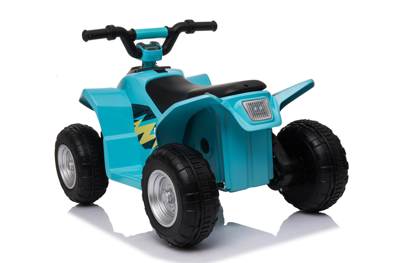 Kids 6V Electric ATV Quad Rechargeable Battery Ride On - Blue