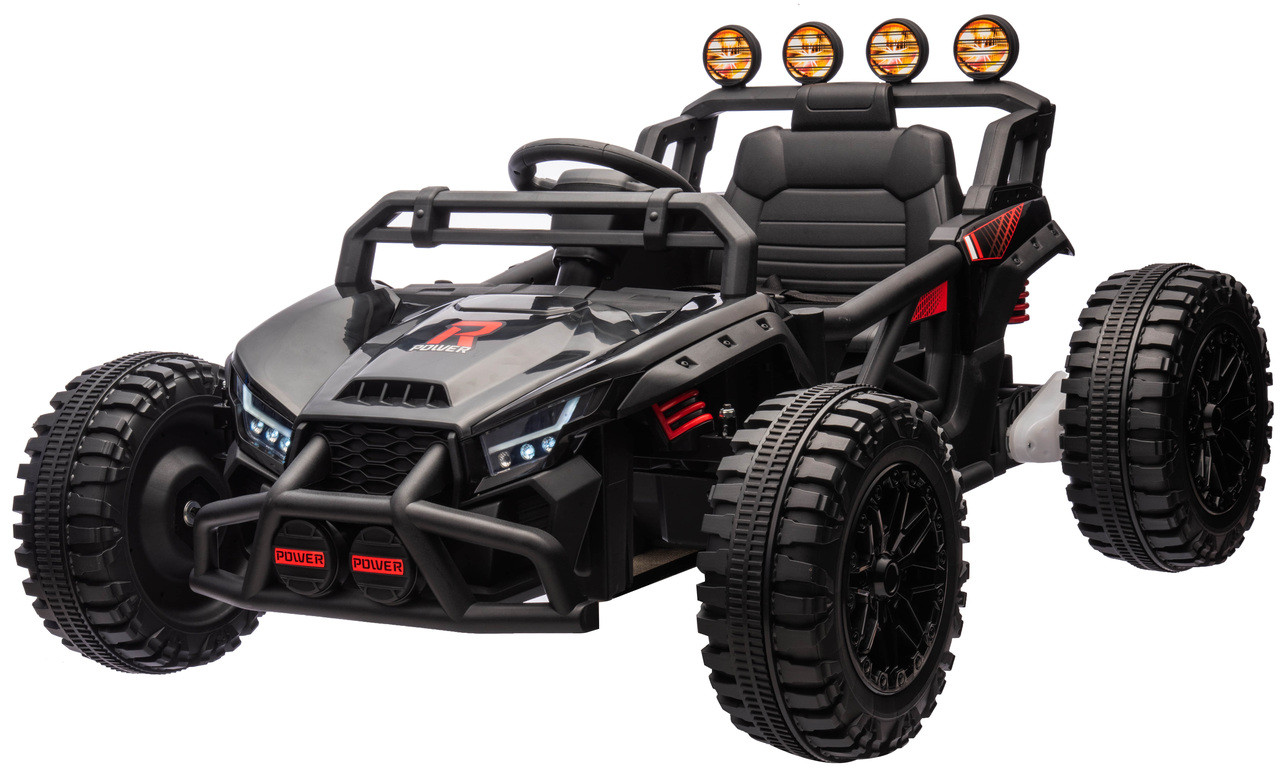 12V Swifte Raptor Low Rider Buggy Ride-On - Black