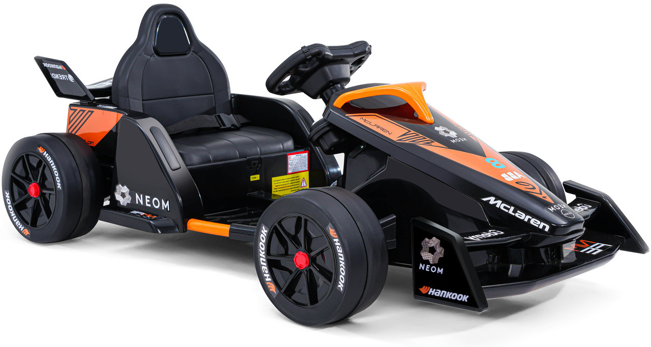 12V McLaren Speedster Go Kart Ride On - Orange
