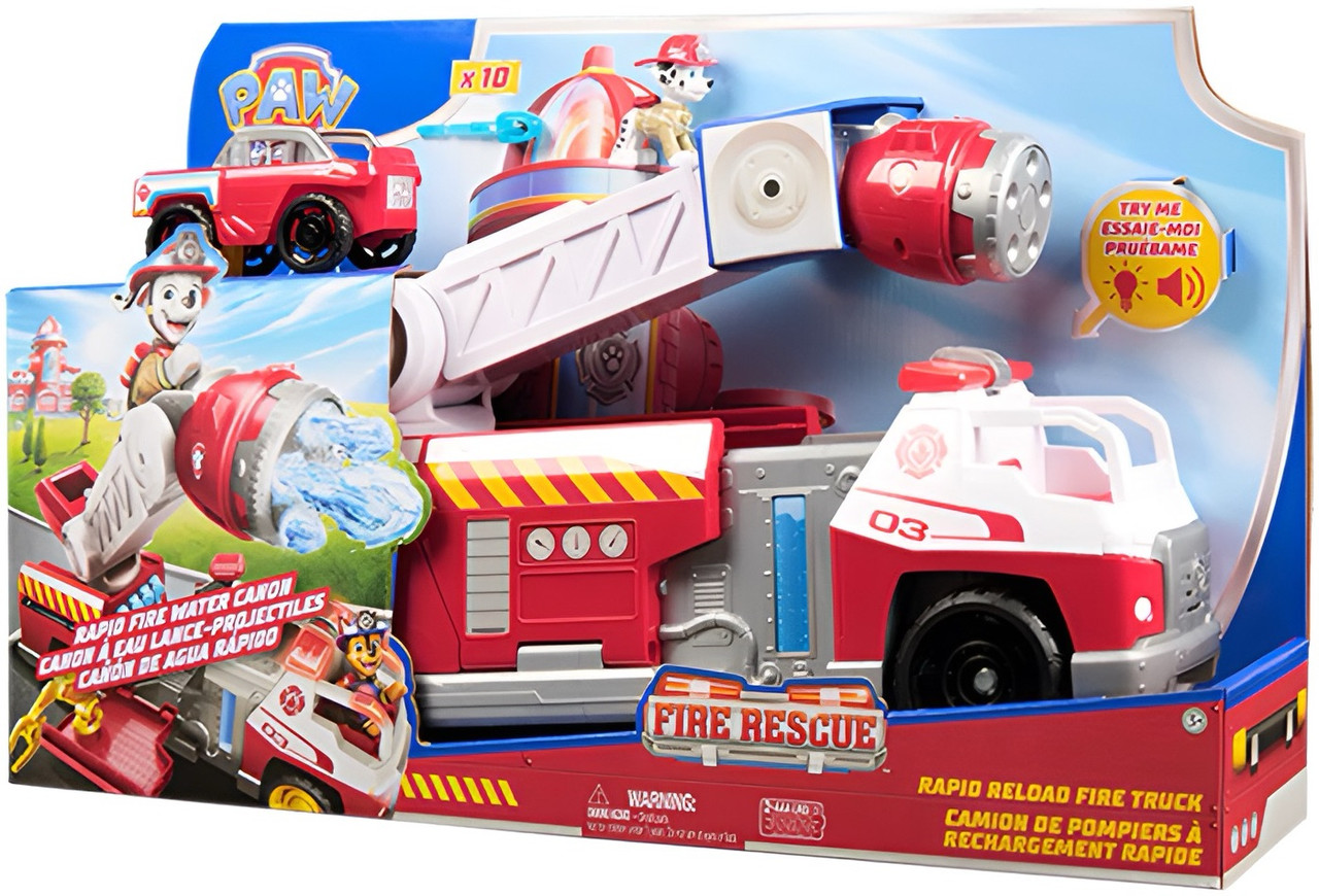 PAW Patrol Fire Rescue Deluxe Fire Truck