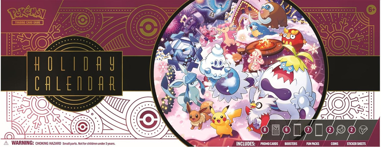 Pokémon TCG Holiday Calendar 2025 Pokémon TCG Holiday Calendar 2025