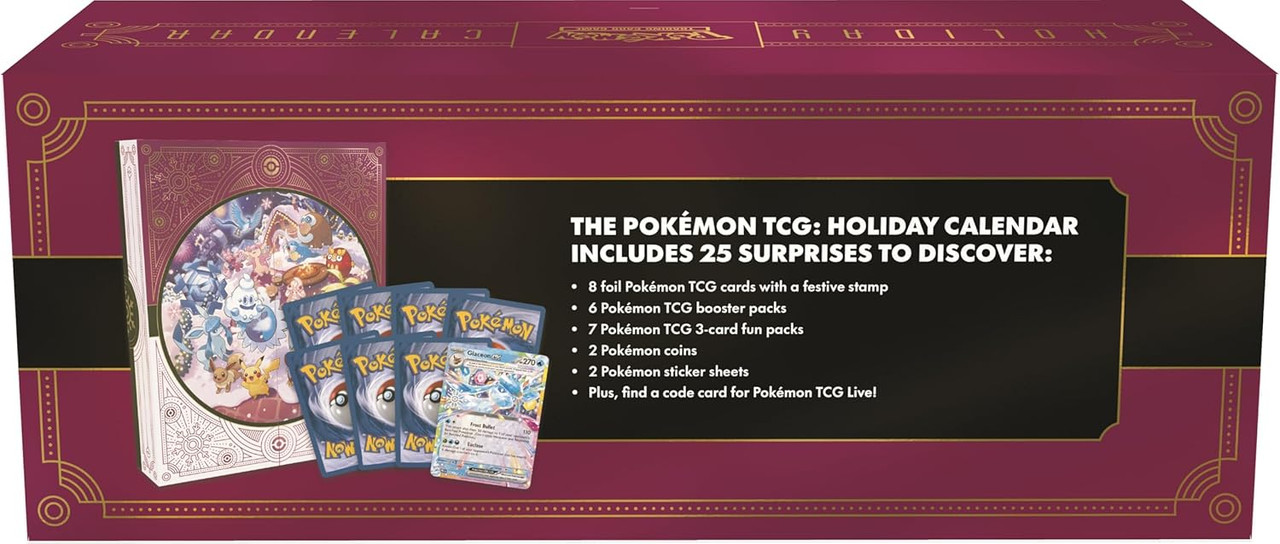 Pokémon TCG Holiday Calendar 2025 Pokémon TCG Holiday Calendar 2025