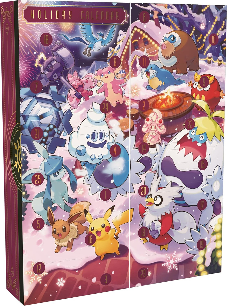 Pokémon TCG Holiday Calendar 2025 Pokémon TCG Holiday Calendar 2025