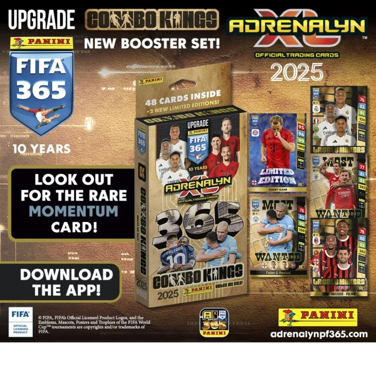 Panini Adrenalyn XL FIFA 365 Combo Kings OS Collection