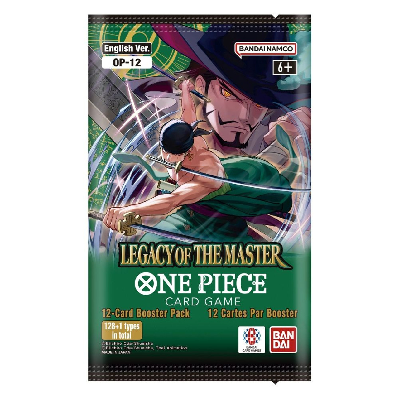 One Piece Card Game Legacy Of The Master OP-12 Booster Pack One Piece Card Game Legacy Of The Master OP-12 Booster Pack