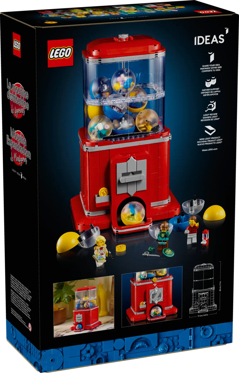 LEGO Ideas Minifigure Vending Machine 21358