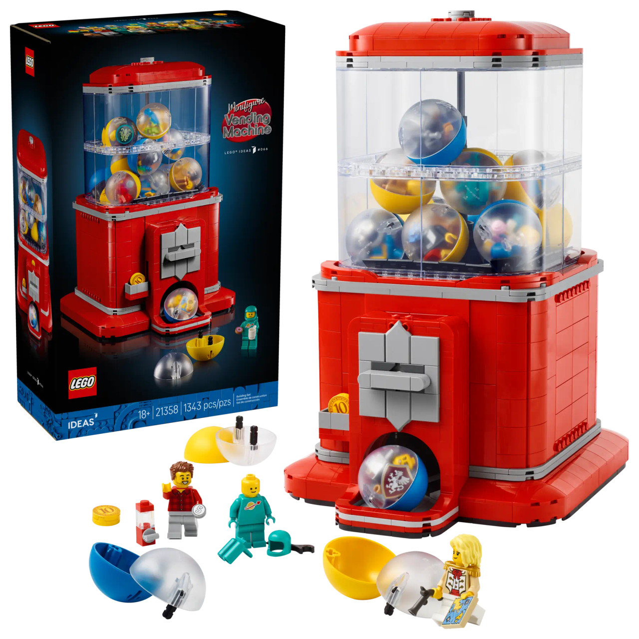 LEGO Ideas Minifigure Vending Machine 21358