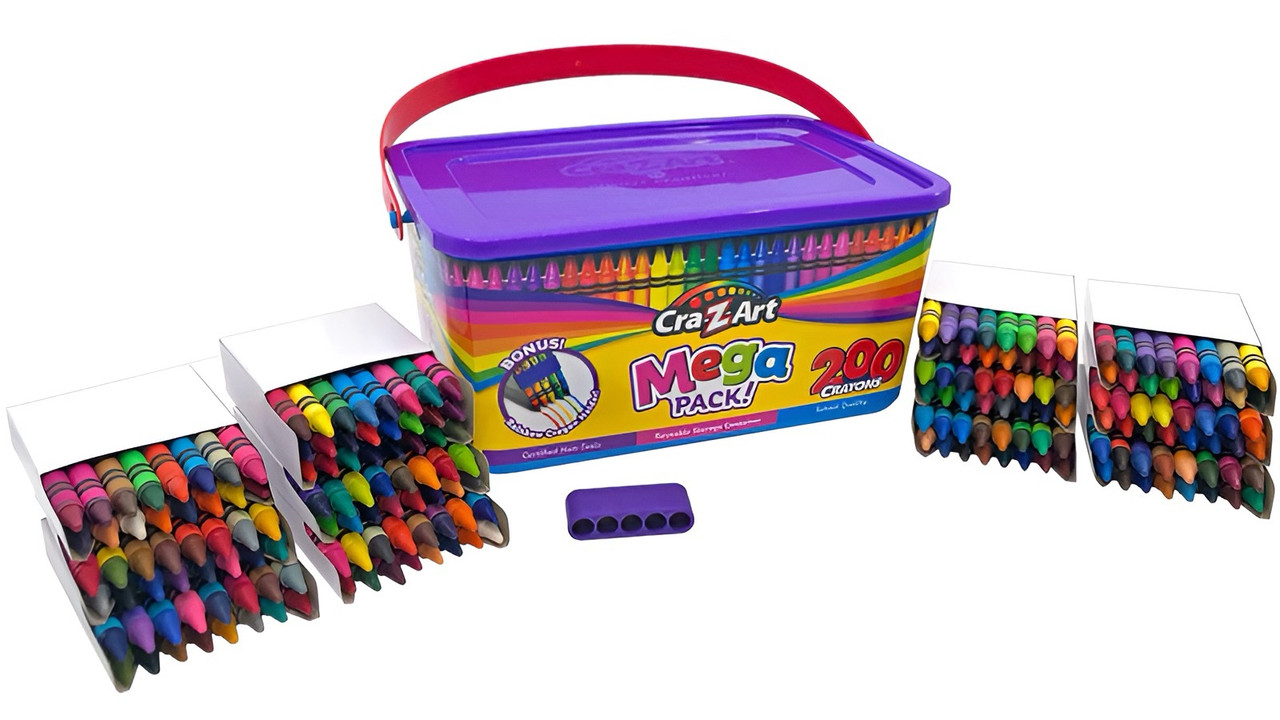 Cra-Z-Art Mega Pack Crayons (200 Count) Cra-Z-Art Mega Pack Crayons (200 Count)