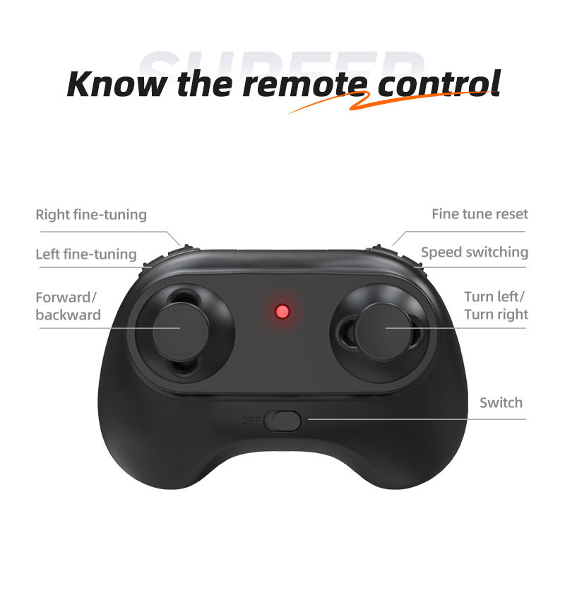 2-in-1 Amphibious Drifting RC Surfboard