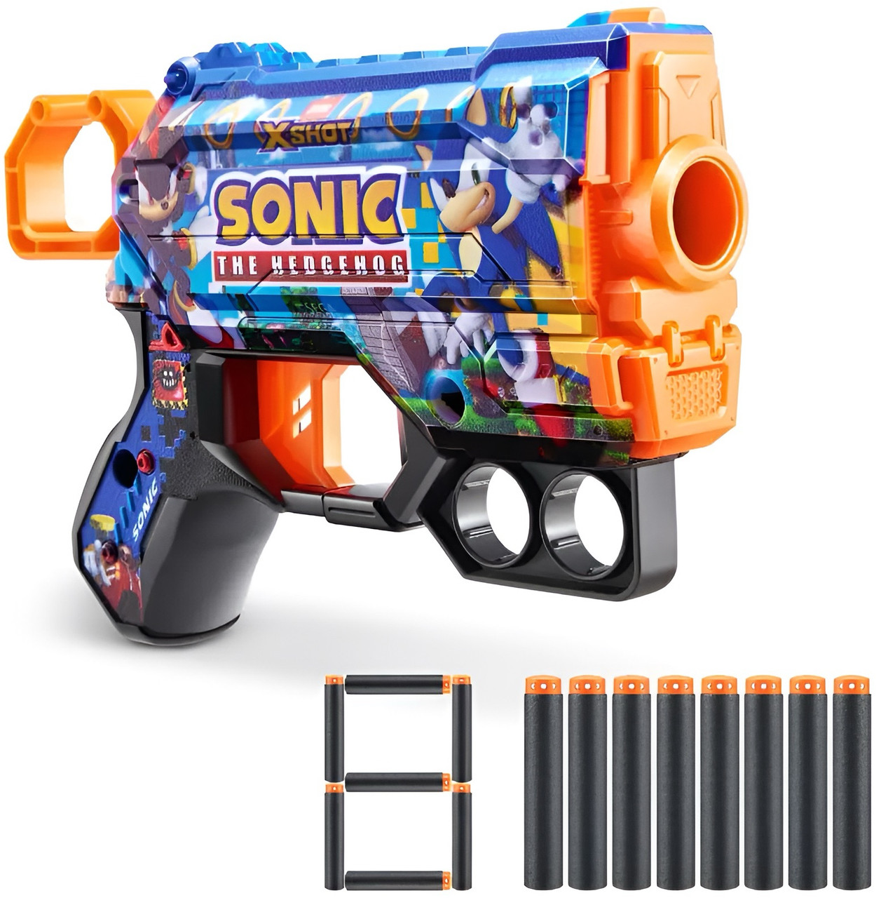 X-Shot Skins Sonic Menace (8 Darts)