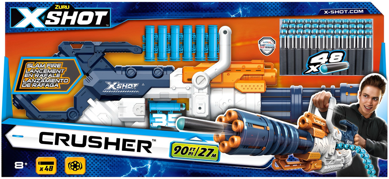X-Shot Excel Crusher Blaster (48 Darts)