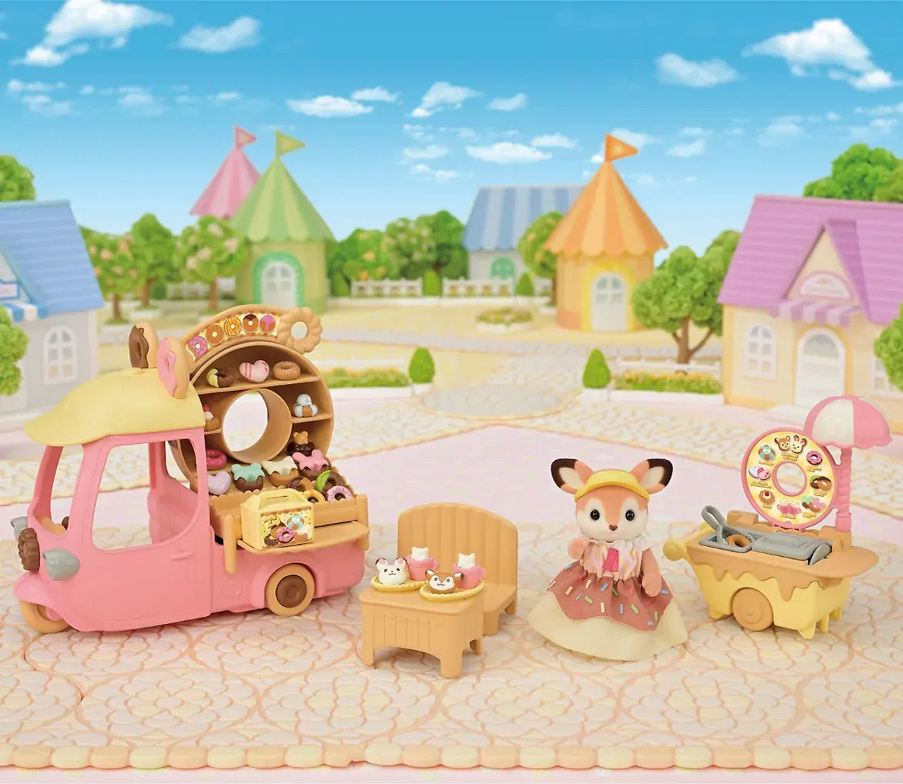 Sylvanian Families Dip Dip Donuts Wagon Sylvanian Families Dip Dip Donuts Wagon